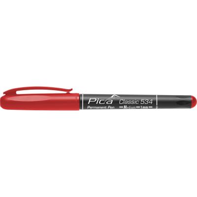 PERMANENT PEN RED MEDIUM TIP 1MM — image 1