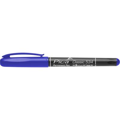 PERMANENT PEN BLUE MEDIUM TIP 1MM — image 1