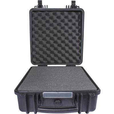 HARD CASE 425X370X210MM OD WITH FOAM BLACK WATER & DUST PROOF (333517) — image 1