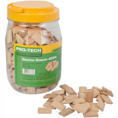 DOMINO TENON 5.5 X 28.5MM 400PC JAR BEECH WOOD — image 1