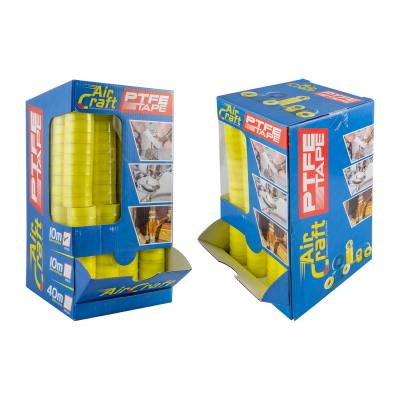 PTFE TAPE 12MMX0.075MMX10M IN DISPLAY BOX X300 — image 1