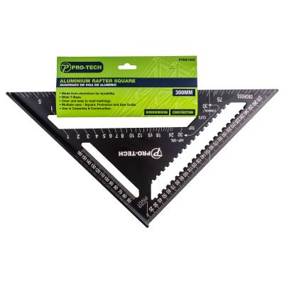 RAFTER SQUARE 300MM ALUMINIUM — image 1