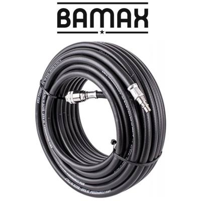 RUBBER AIR HOSE 10MMX20M W.QUICK COUPLER — image 1