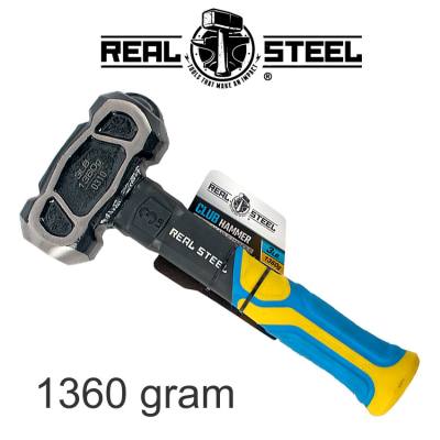 HAMMER CLUB UNBREAKABLE 1.3KG 3LB GRAPH. HANDLE — image 1