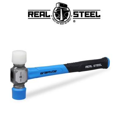 HAMMER MALLET PLASTIC D/HEAD 350G 12OZ GRAPH. HANDLE — image 1