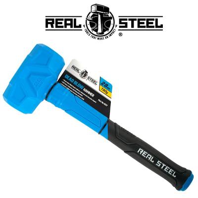 HAMMER DEAD BLOW 800G 28OZ GRAPH. HANDLE REAL STEEL — image 1