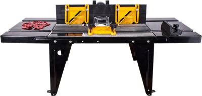 TORK CRAFT ROUTER TABLE WITH FENCE & FEATHER BOARD -16CM BASE ROUTERS — image 1