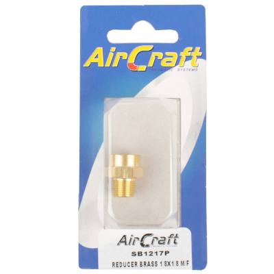REDUCER BRASS 1/8X1/8 M/F 1PC PACK — image 1