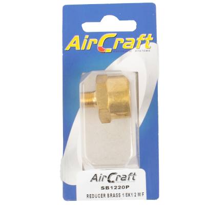 REDUCER BRASS 1/8X1/2 M/F 1PC PACK — image 1