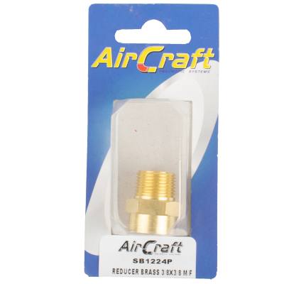 REDUCER BRASS 3/8X3/8 M/F 1PC PACK — image 1