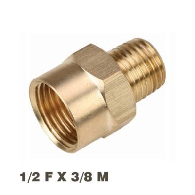 REDUCER BRASS 3/8X1/2 M/F — image 1