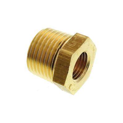 REDUCER BRASS 3/8X1/4 M/F CONICAL — image 1