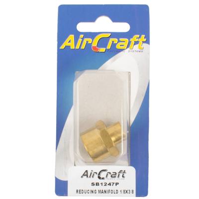 REDUCING MANIFOLD 1/8X3/8 F/F 1PC PACK — image 1