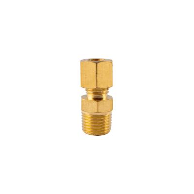 BRASS CONICAL STR. 5/32' TUBE X 1/8' M — image 1