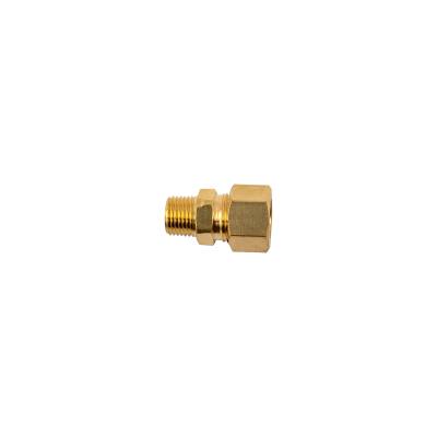 BRASS CONICAL STR. 5/16' TUBE X 1/8' M — image 1