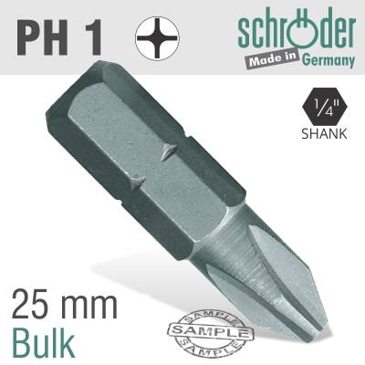 PHIL.NO.1X25MM CLASSIC BIT BULK — image 1