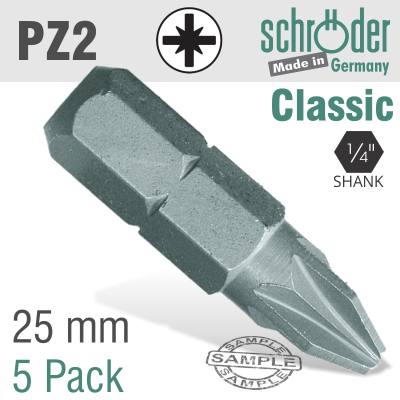 POZI.NO.2X25MM CLASSIC BIT 5CD — image 1