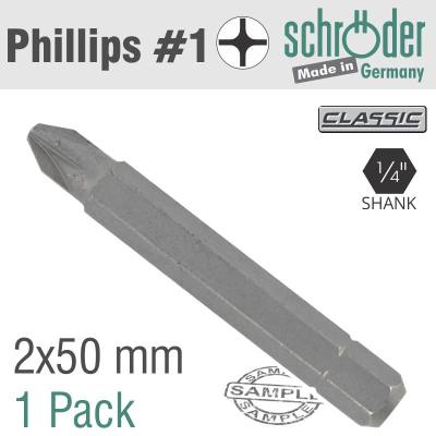 POZI.NO.2X50MM CLASSIC BIT BULK — image 1