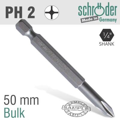 PHILLIPS NO.2 x 50MM CLASSIC POWER BIT — image 1