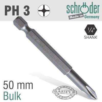 PHILLIPS NO.3 x 50MM CLASSIC POWER BIT — image 1
