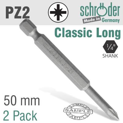POZI NO.2 x 50MM CLASSIC POWER BIT 2CD — image 1