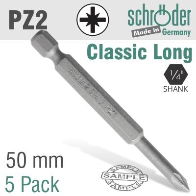 POZI NO.2 x 50MM CLASSIC POWER BIT 5CD — image 1