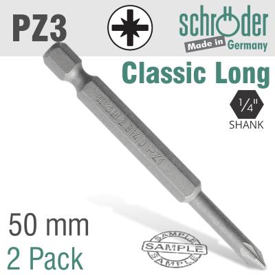 POZI NO.3 x 50MM CLASSIC POWER BIT 2CD — image 1