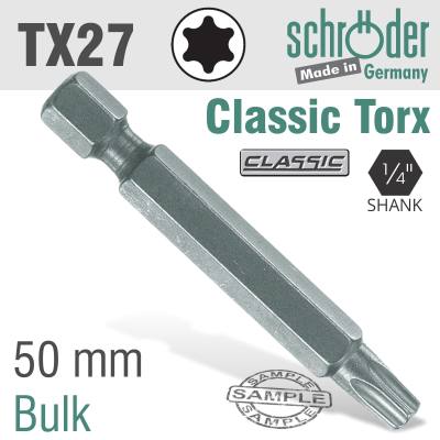 TORX TX27 CLASSIC POWER BIT 50MM BULK — image 1