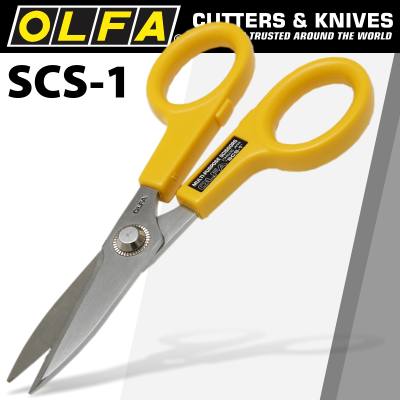 OLFA SCISSORS W/SERRATED SS BLADES 127MM — image 1