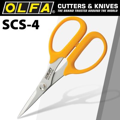 OLFA SCS-4 PRECISION  APPLIQUE SCISSORS — image 1