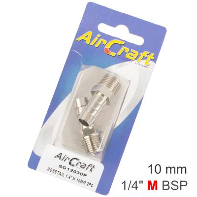 HOSETAIL 1/4' X 10MM 2PC PACK — image 1