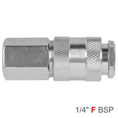QUICK COUPLER UNIVERSAL 1/4' FEMALE — image 1