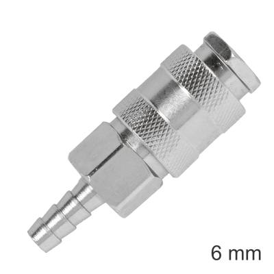 QUICK COUPLER UNIVERSAL 6MM HOSETAIL — image 1