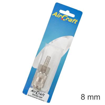 QUICK COUPLER UNIVERSAL 8MM HOSETAIL 1PC PACK — image 1