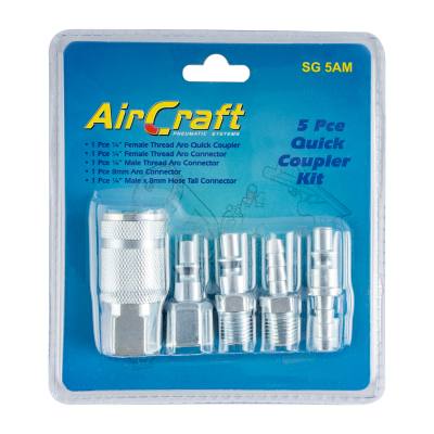 QUICK COUPLER 5 PIECE SET (ARO QUICK COUPLER) — image 1
