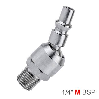 SWIVEL CONNECTOR 1/4' M BSP ARO TYPE — image 1