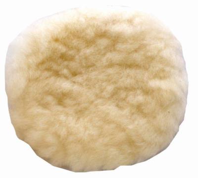 POLISHING BONNET WOOL HOOK AND LOOP 125MM 5' — image 1