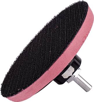BACKING PAD HOOK AND LOOP 115MM X M14 WITH 8MM SPINDLE — image 1