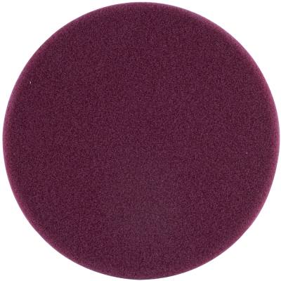 FOAM PAD HOOK AND LOOP MAROON SPONGE 150MM 6' HEAVY COMPOUNDING — image 1