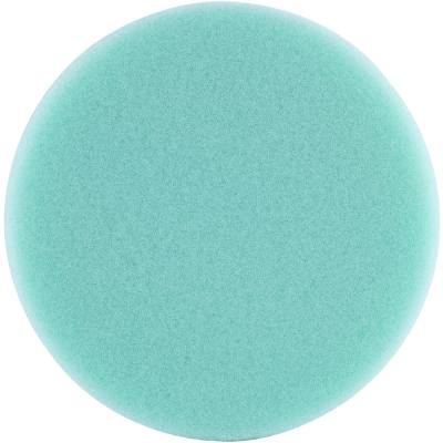 FOAM PAD HOOK AND LOOP GREEN SPONGE 150MM 6' LIGHT FINISHING — image 1