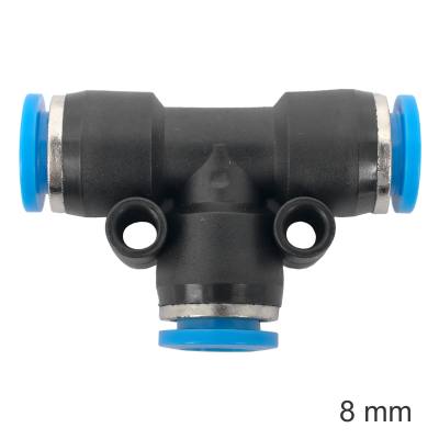 PU HOSE FITTING TEE 8MM — image 1