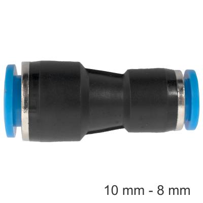 PU HOSE FITTING REDUCER 10MM-8MM — image 1