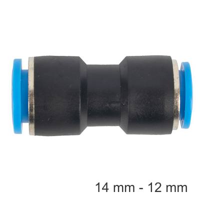 PU HOSE FITTING REDUCER 14MM-12MM — image 1