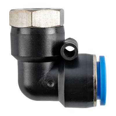 PU HOSE FITTING ELBOW 16MM - 1/4'F — image 1
