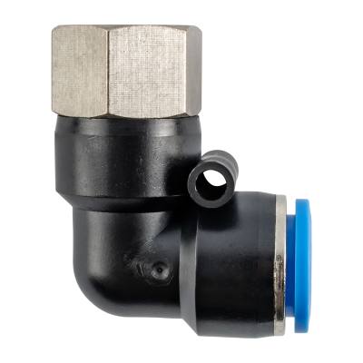 PU HOSE FITTING ELBOW 16MM - 1/2'F — image 1