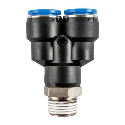 PU HOSE FITTING Y JOINT 16MM - 1/2'M — image 1