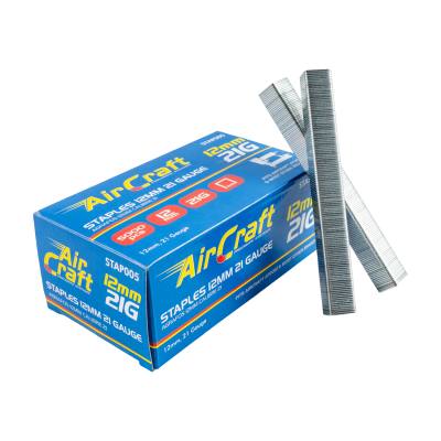 STAPLES 12MM 21 GAUGE 5000 PER BOX — image 1