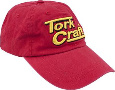 TORK CRAFT BASE BALL CAP RED ADJUSTABLE (ONE SIZE FITS ALL) — image 1