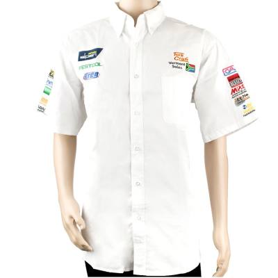 VERMONT MENS COTTON SHIRT WHITE SMALL — image 1