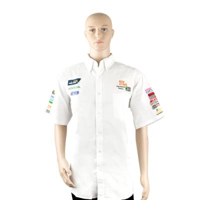 VERMONT MENS COTTON SHIRT WHITE MEDIUM — image 1